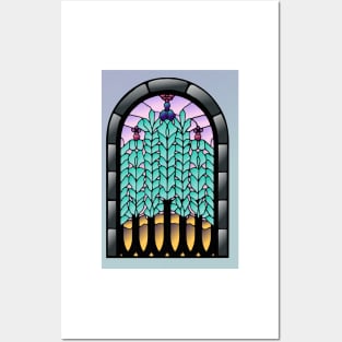 Stained Glass 20 (Style:12) Posters and Art